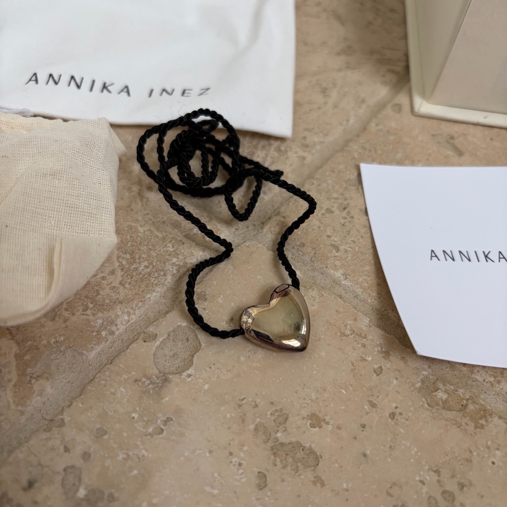 Annika Inez Small Heart Necklace